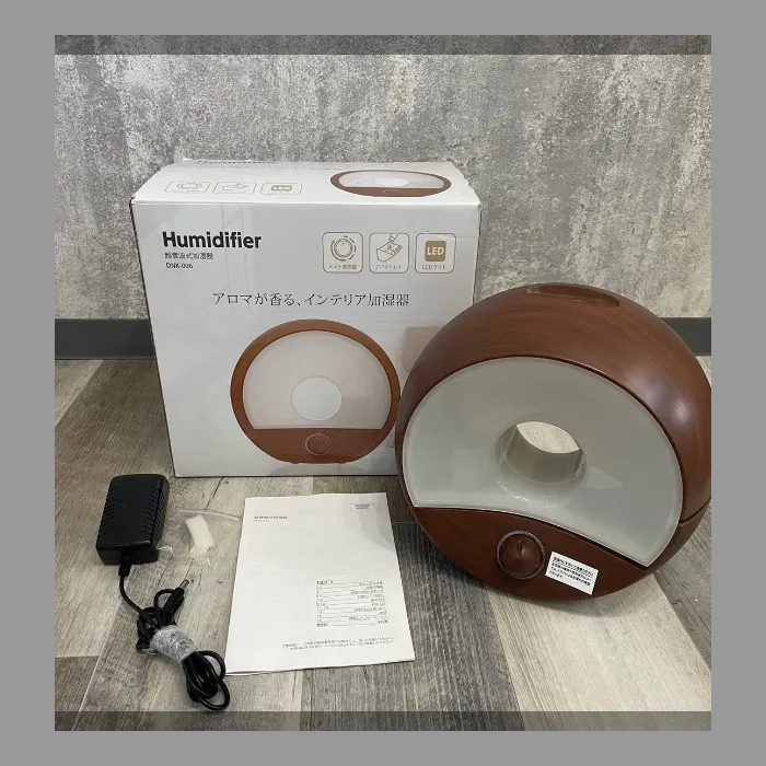 中古家電】販売は当店で！Humidifier  超音波式加湿器 DNK-006 が入荷致しました！！